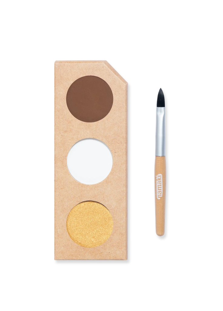 Kit de maquillage 3 couleurs - Lion & Girafe**