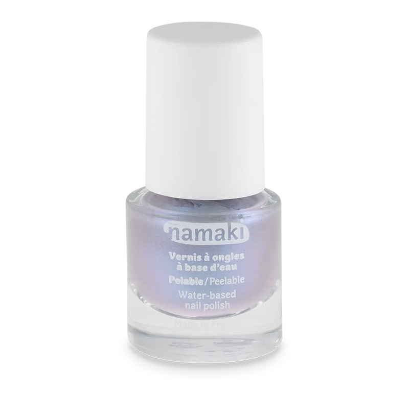 Water-based peelable Nail Polish 26 - Blue Silver