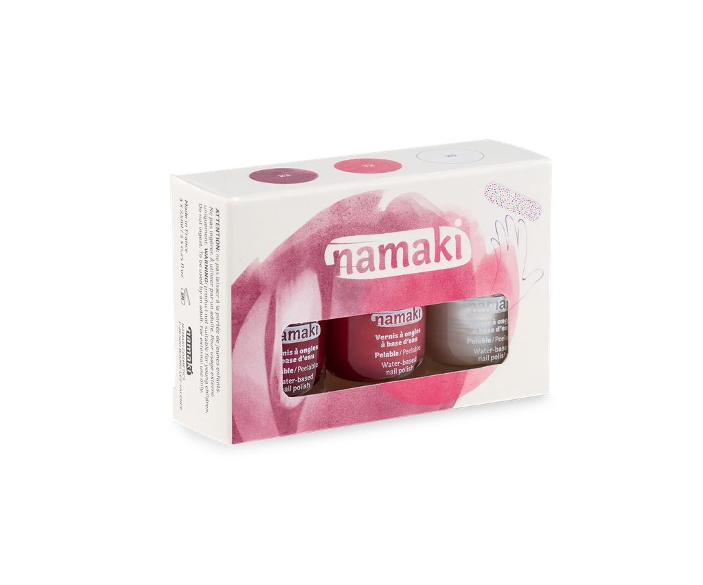 Coffret 3 vernis à ongles - Sorbets fruités