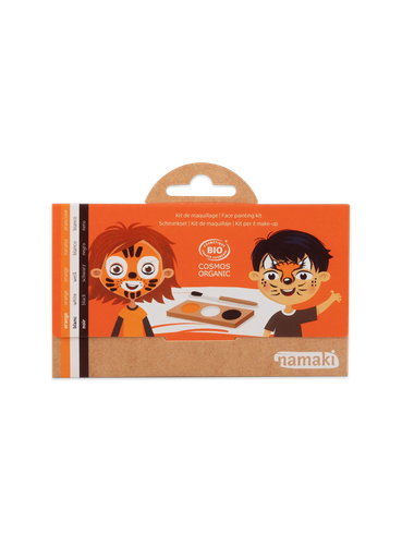 [110087] Face painting kit 3 colors - Tiger & Fox**